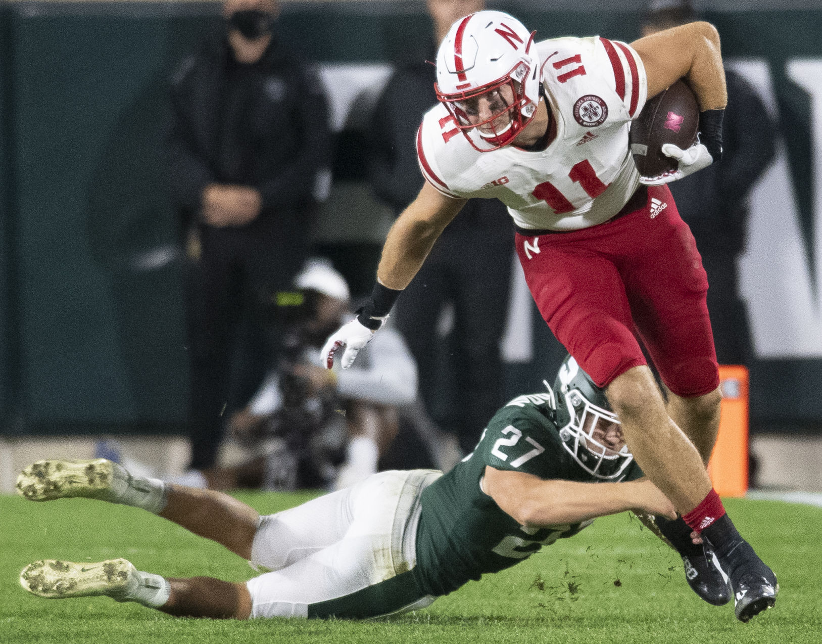 Nebraska vs. Michigan State, 9.25